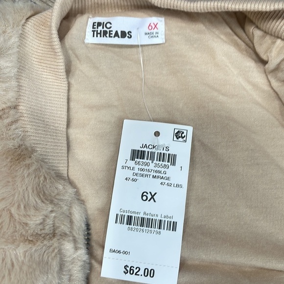 Epic threads jacket for girls - Picture 9 of 11